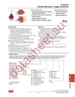 E101MD1AGE datasheet  