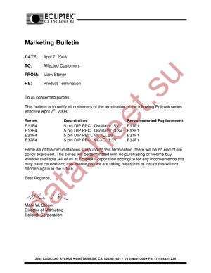 E13F4C1C-155.520M datasheet  