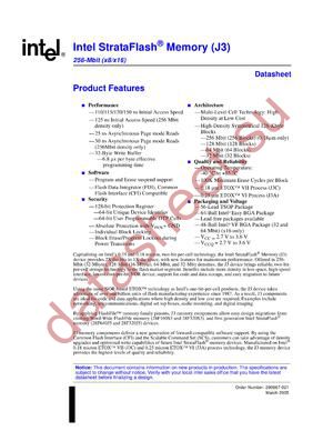 E28F128J3A-110 datasheet  