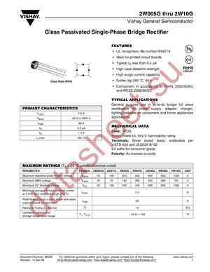 2W10G-E451 datasheet  