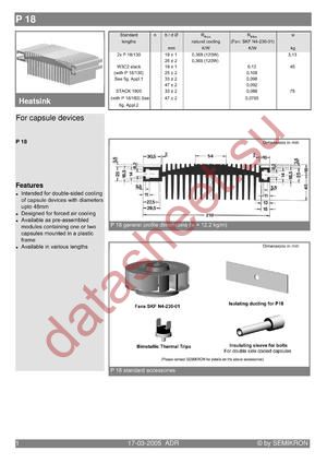 2XP18/130 datasheet  