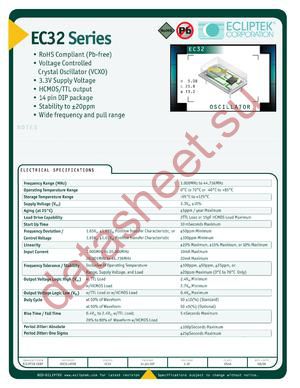 EC3220-24.000M-CL datasheet  