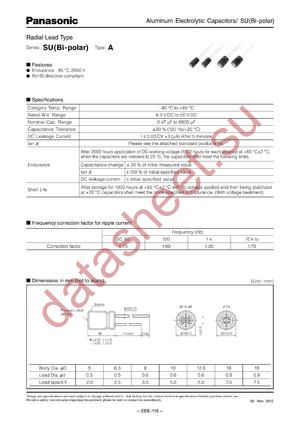 ECEA1EN220X datasheet  