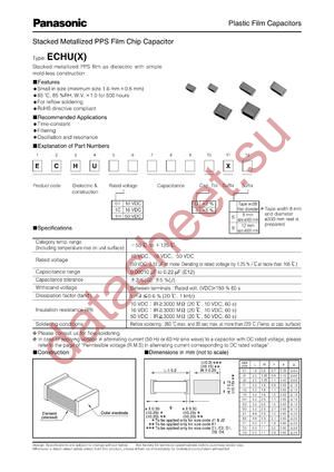 ECHU01123GX5 datasheet  