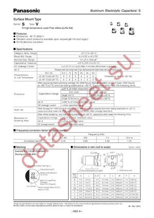 EEE1VA330AP datasheet  