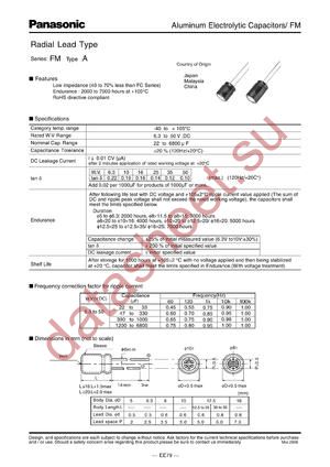 EEUFM0J562S datasheet  