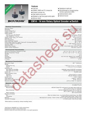 EM14R0D-R25-R032S datasheet  