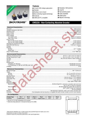 EMS22A30-R20-MS6 datasheet  