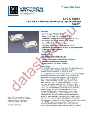 EMX-380 datasheet  
