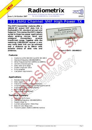 ENT1 datasheet  