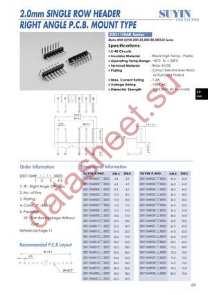 200110MR datasheet  