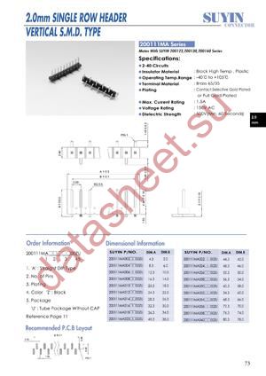 200111MA datasheet  