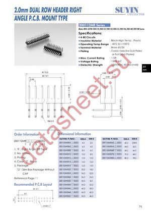 200112MR datasheet  