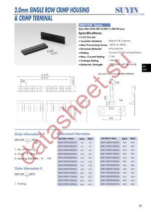 200123F datasheet  