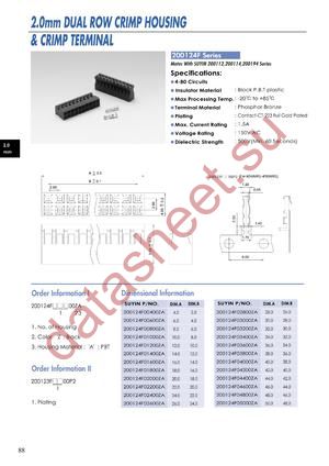 200124F datasheet  