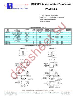 EPA1155-1 datasheet  