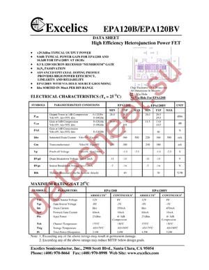 EPA120B datasheet  