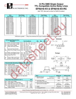 EPA810-8-RC datasheet  