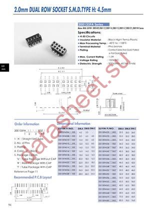 200135FA datasheet  