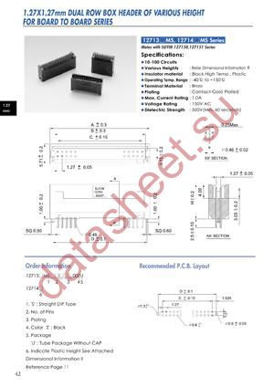 12713MS datasheet  