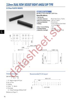 200139FR datasheet  