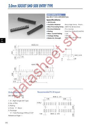 200158FB datasheet  