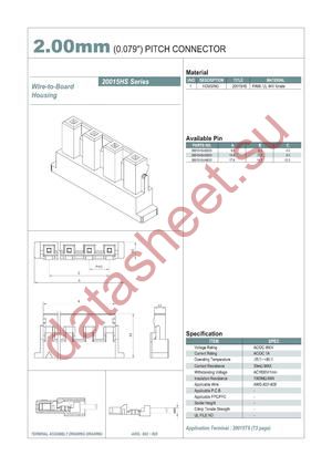 20015HS datasheet  