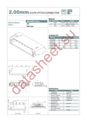 20015WR datasheet  