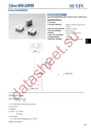 200160FD datasheet  