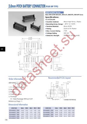 200163MS datasheet  