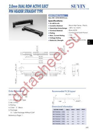 200170MS datasheet  