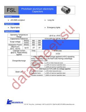 127FSL360XBH datasheet  