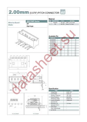 20017WR-08A00 datasheet  