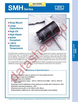 ESMH250VQT223MB25T datasheet  