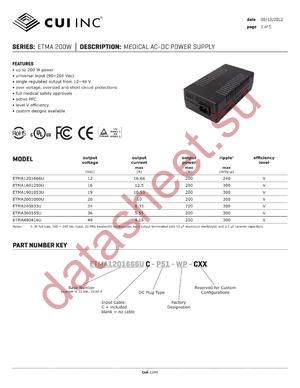 ETMA1901053U datasheet  