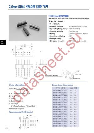 200321MB datasheet  