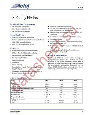 EX128-FCS49 datasheet  