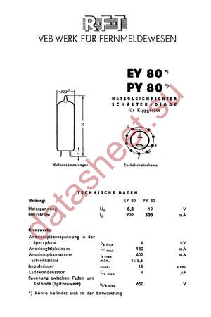 EY80 datasheet  