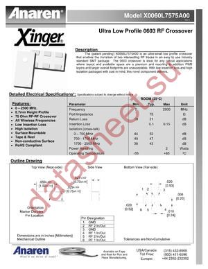 FB1416C50400A00 datasheet  