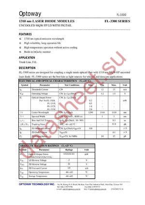 FL-3308S-VF datasheet  