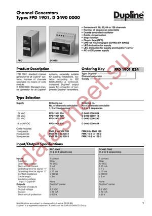 FPD1901024 datasheet  