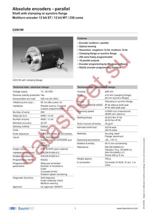 GXN1W.1204101 datasheet  