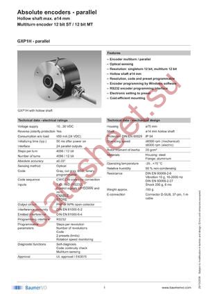 GXP1H datasheet  