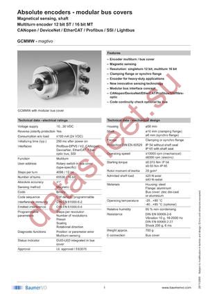 GCMMW.B205PA2 datasheet  