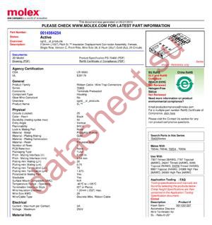 14-56-4254 datasheet  