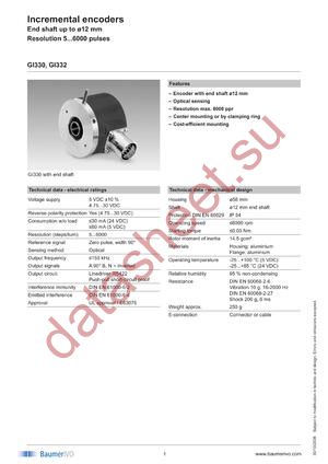 GI330.122C340 datasheet  