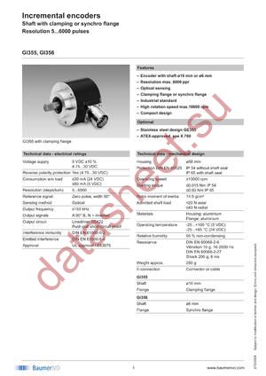 GI355.0224109 datasheet  