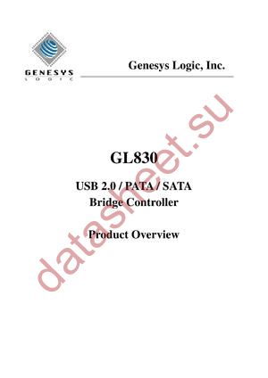 GL830_12 datasheet  