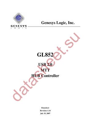 GL852-ONGXX datasheet  