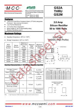 GS2A_11 datasheet  